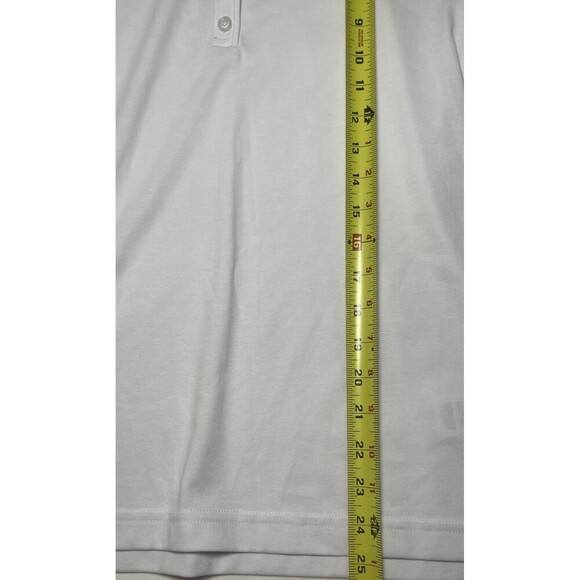 Travis‎ Mathew Chicago Booth Golf Club Polo Shirt White Medium NWT - Picture 8 of 9